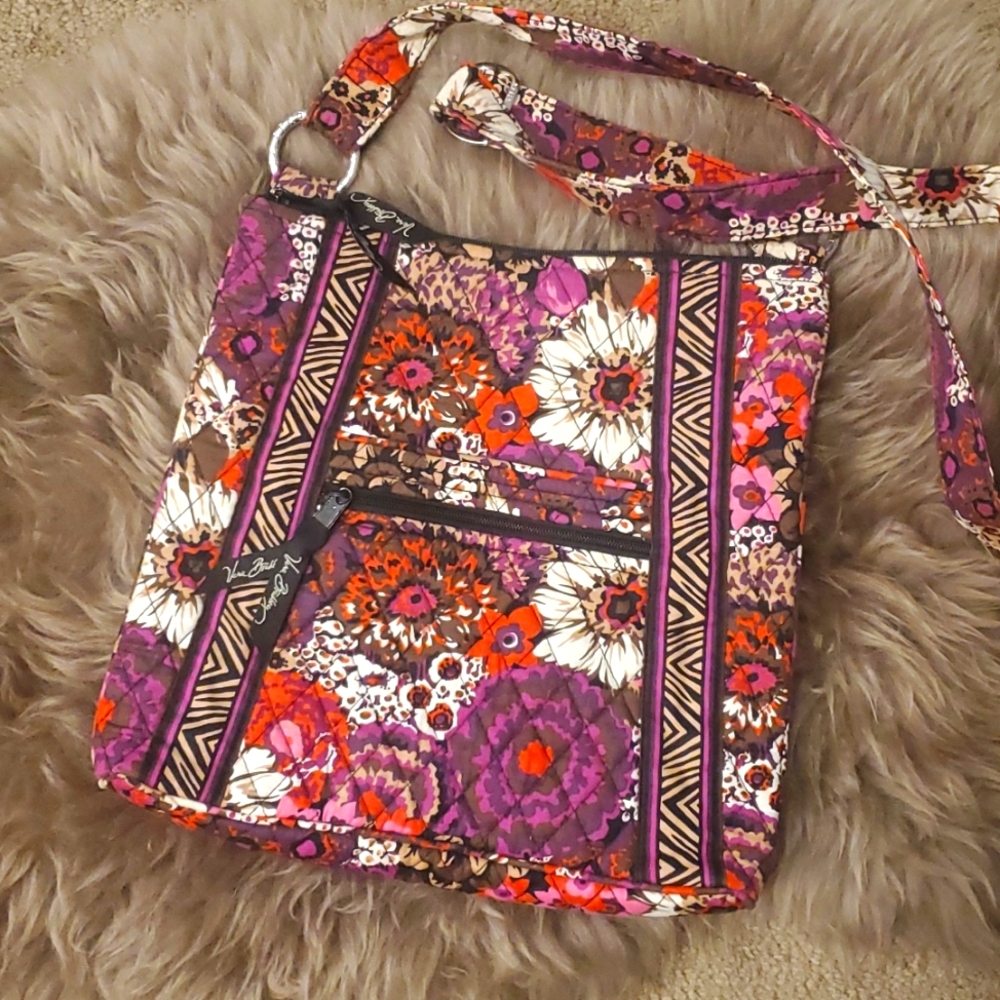 Vera Bradley Hipster Crossbody in Rosewood